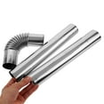 1 set of Chimney Flue Stainless Steel Chimney Round Stove Duct Stove