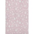 thumbnail image 2 of Addison Rugs Mayfield Premium Machine Washable Transitional Holiday Pink Rectangle Rug, 8' x 10', 2 of 7