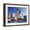Brown Frame, variant on Art.com Aids Ribbon Sculpture with Downtown Skyscrapers in Background, Durban, Kwazulu-Natal, South Africa Photographic Print by Ian Trower, 16" x 12"