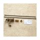 thumbnail image 4 of Grifo de baño retro, mezclador monomando de lavabo de latón, grifo de lavabo moderno con ajuste frío y caliente, latón 3/8'', 4 of 5