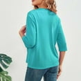 thumbnail image 5 of Lixiuxyad Womens Open Front Cardigan Women's Lightweight Cardigan Elegant Sun Knit Sweater Soft Loose Fit Casual Cover Up Outerwear Comfortable Stretchy Sleeve,Green, 5 of 5