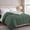 Dark Green/Sage Green, variant on Bedding Comforter Down Alternative Queen Size, Cooling Duvet Insert with Corner Tabs and Box Stitched, Lightweight Bedding Quilted Comforter for All Season, Grey