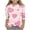 Multicolor D, variant on IFNWSV Girls Graphic Shirts 3/4 Sleeve Crew Neck Heart Print Pullover Top Casual Valentine Tee for Daily Wear Multicolor 10-11 Years