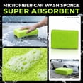 thumbnail image 5 of Car Applicator Sponge Block, Rectangular Polishing Pad Smooth Finishing, Soft Material for Waxing Buffing Exterior Paint Care, Green 4.72x3.15x1.57in, 5 of 6