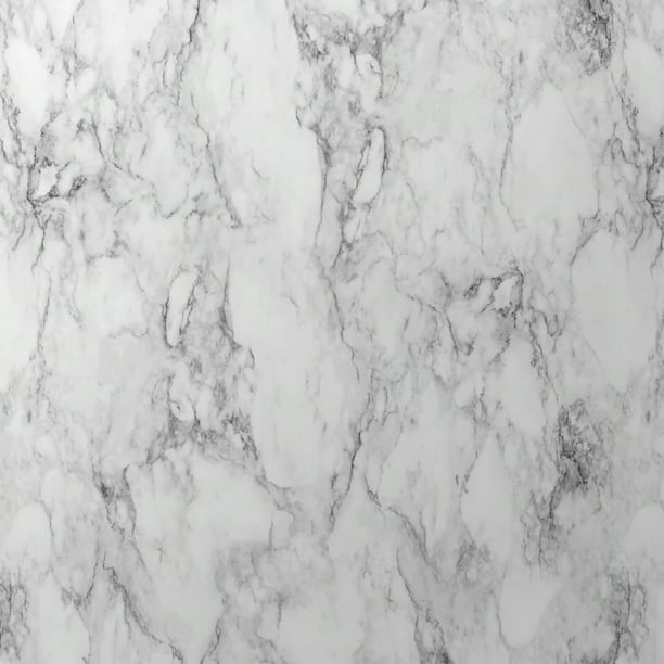 EasyLiner Premium Peel & Stick Wallpaper, Grey Marble 20 in. x 18 ft