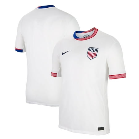 Men's Nike White USMNT 2024 Home Replica Jersey