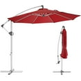 thumbnail image 6 of Simenmax 10FT Offset Cantilever Patio Umbrella, Outdoor Table Umbrella with 8 Sturdy Ribs, Market Table Parasol for Garden, Lawn, Backyard, Pool, Red, 6 of 11