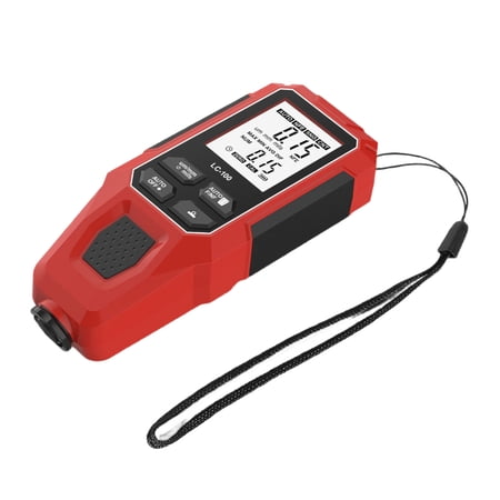 PatungKu Thickness Gauge Large LCD Display Coating Thickness Gauge 0-2000μm Professional Paint Coating Meter FE & NFE Paint Gauge