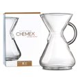 thumbnail image 2 of Cafetera de vidrio verteble Chemex - Serie mango de vidrio - 10 tazas - Empaque exclusivo, 2 of 5