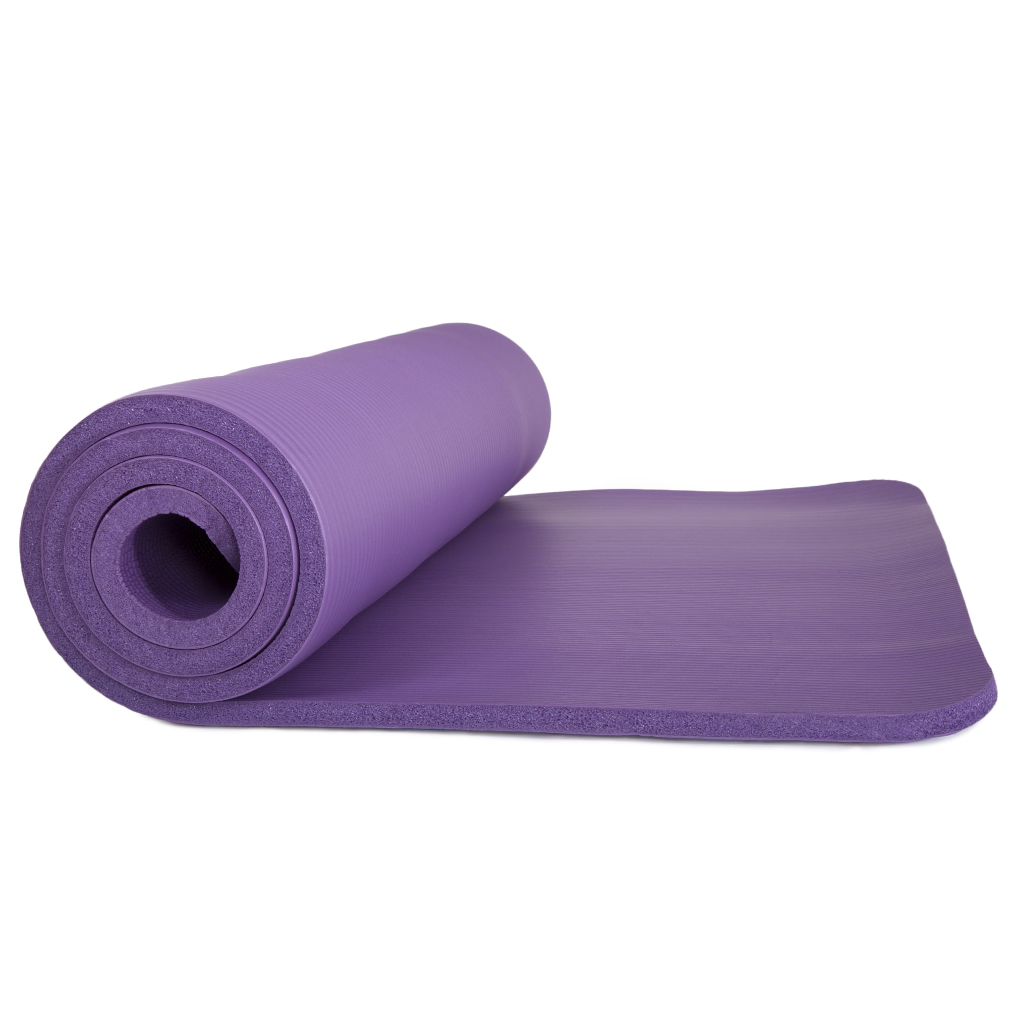 Wakeman Fitness Extra Thick Yoga Exercise Mat 71" x 24" x 0.5"