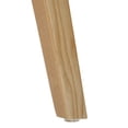 thumbnail image 6 of LeisureMod 48" Entryway Bench, Rubberwood Frame & Beech Wood Legs, Slatted Design for Bedroom, Living Room, Hallway – Modern Home Inwood Collection, 6 of 9
