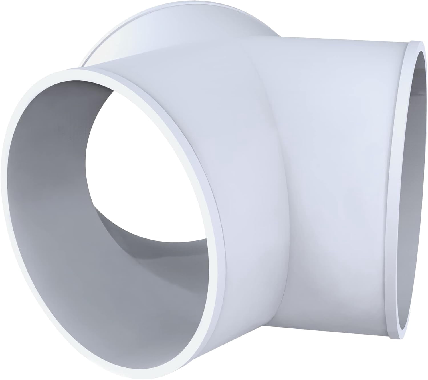 ABCISI 3 Way Duct Connector, 6 Inch Duct Splitter for Exhaust Fan Dryer Vent Hose, Y Shape