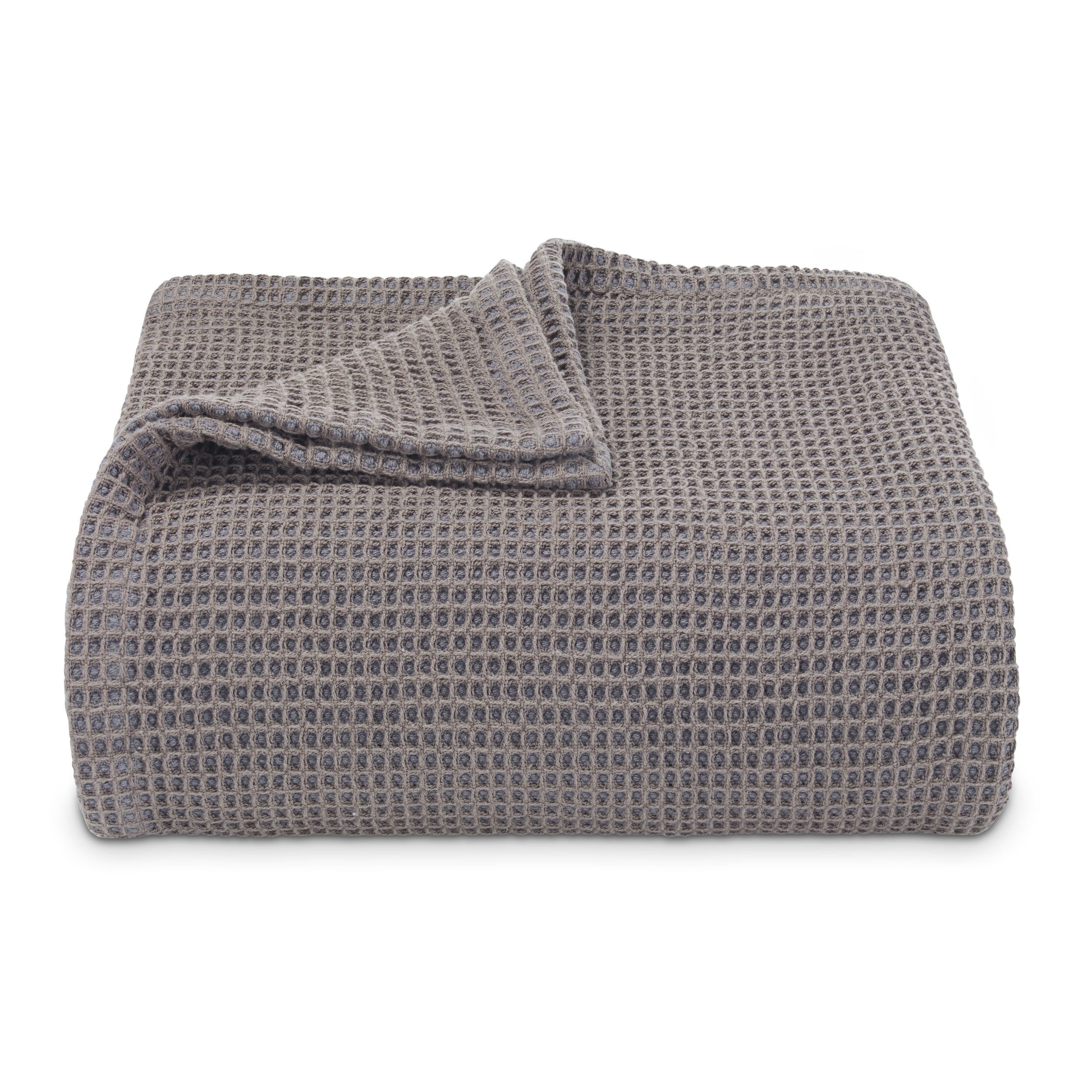 Vera Wang Waffleweave Cotton Blanket Walmart