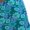 Blue-S, variant on Waist-closed Clothing Floral Printed High-waist Hollows V-neck A-line Dress Short Sleeves Dresses for Womens