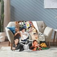 thumbnail image 5 of Anthony Ramos Blanket Soft and Warm Lightweight Fluffy Throws Blankets Rug Carpet Gift for Beach Yoga Bedroom Living Room Decoration Sofa Camping Trip Dorm Decor All Season, 5 of 6