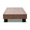 thumbnail image 3 of Modrest Stilt - Modern Walnut Coffee Table-Color:Walnut,Finish:Walnut,Shape_:Rectangular, 3 of 4