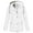 001_White, variant on JGNGSHN Women's Winter Plus Size Thickened Fleece Lined Coat with Detachable Hood