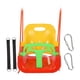 thumbnail image 3 of Asiento de columpio para bebés, columpio para niños pequeños, columpio para patio trasero, asiento de columpio para niños al aire libre, jardín para niños rojo, 3 of 9