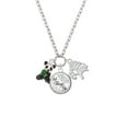 thumbnail image 2 of Delight Jewelry Silvertone Enamel Sitting Panda Let Things Go Fall Zoey Charm Necklace, 28", 2 of 4