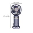 thumbnail image 3 of USB Rechargeable Mini Desktop Fan with Folding Design and Dual energy Drive, 3 of 9