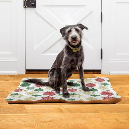 Iauyy 36x24in Washable Dog Bed Mats 4cm Thick Comfort Pet Bed with Non-Slip Bottom for Crates Indoors & Outdoors - Puppy Essentials Detailed Rendering