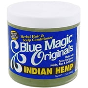 Blue Magic Originals Indian Hemp Herbal Hair & Scalp Conditioner, 12 oz, All Hair Types