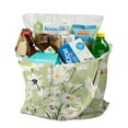 thumbnail image 3 of Vintage Daisy Print Reusable Grocery Tote Bag – Large Canvas Shopping Bag with Boho Floral Watercolor Design, Eco-Friendly & Heavy-Duty Market Tote for Women, Farmers Market, Beach, Spring & Summer, 3 of 6