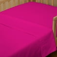 thumbnail image 2 of The Great American Store Ultra-Soft 1800 Series Microfiber Solid Flat Sheet (Pack of 3, Cal King, Hot Pink)- Top Sheets - Hypoallergenic - Wrinkle, Fade, Stain Resistant, 2 of 5
