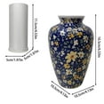 thumbnail image 2 of 3D Puzzle Vase Unique Flower Vase for Adults Plastic Puzzle Pieces, Vases for Flower Home Creative Gift for Friends & Housewarming (B), 2 of 5