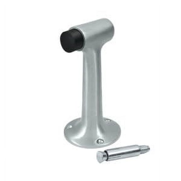 DSF600U26D Floor Mount, 6" Bumper, Heavy Duty, Satin Chrome Finish