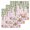 Pink, variant on Spring Easter Kitchen Dish Towels for Drying Dishes Set of 3, Watercolor Floral Eggs Rabbits Leaf Pink Plaid Waffle Weave Microfiber Hand Tea Bathroom Towels Quick Dry & Absorbent Towel 12x12