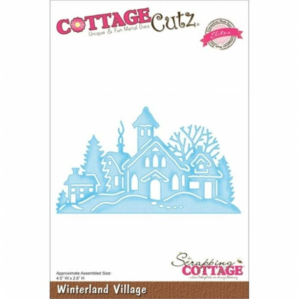 CottageCutz Elites Large Leafy Flourish Die - 3.7x2.2 Inch Paper Crafting Die
