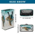 thumbnail image 2 of Iauyy 48L Collapsible Laundry Basket with Handles, Laundry Hamper for Closet Bedroom or Bathroom, Turtle, 2 of 8
