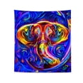 thumbnail image 1 of Tapiz de pared fluorescente Fantasy Elephant 150x150 cm, 1 of 2