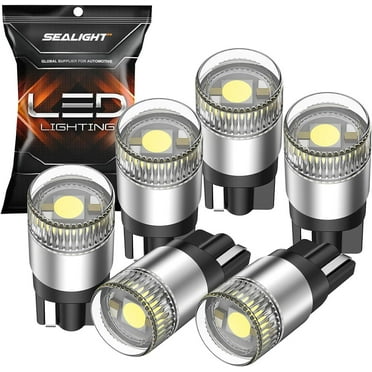 SEALIGHT 194 W5W 168 2825 T10 Car Interior Light Bulb License Plate Dome Light
