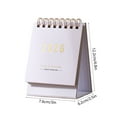 thumbnail image 3 of Yomikausa 2026 Solid Color Desk Calendar, English Small Desk Planner, Desk Organizer for Office and Home, Modern Desk Planner for Work, 3 of 5