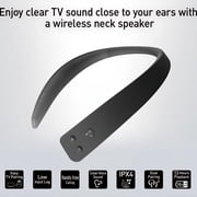 Panasonic WN10 Wireless Wearable TV Neck Speaker, Bluetooth, Built-in Microphone