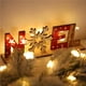 thumbnail image 3 of Toystoory Navidad Papá Noel muñeco de nieve copos de nieve decoración de letras adorno de letras signo decoración de fiesta de Navidad Kits de decoración para fiestas Numero 3 Toystoory HA040313-03, 3 of 5