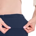 thumbnail image 6 of Ghalytn Women's Fleece Lined Leggings - High Waist Thermal Tights with Foot Straps, Winter Warm Stretch Pants, 6 of 6