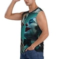 thumbnail image 3 of Joker Folie a Deux Film Men's Tank Top Lightweight Summer Sleeveless Tee Shirt Muscle Tank Tops Workout T-Shirts Casual Athletic Undershirts, 3 of 7