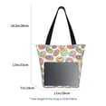 thumbnail image 3 of Disketp Glazed Donuts for Women’s Casual Shoulder Tote Bag Cross-body Handbags for Shopping, Travel and Daily Use, 3 of 6