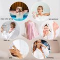 thumbnail image 5 of Toalla de baño usable para mujer, falda de baño con parte superior de tubo ajustable, adecuada para natación de belleza SPA, 5 of 5