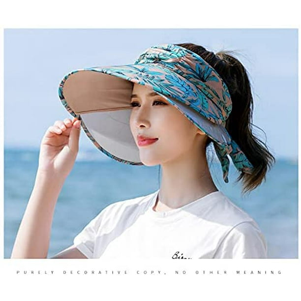 Casquette,Chapeau de protection solaire pour femmes, version coréenne  d'été, anti-uv, pour voiture électrique - Type Rose Navy Blue