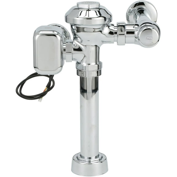 AquaVantage® AV Exposed Hardwired Sensor Diaphragm Flush Valve with High Efficiency 1.28 gpf, 11-1/2" Rough-In, 1-1/2" Top Spud, and In-Wall Sensor in Chrome