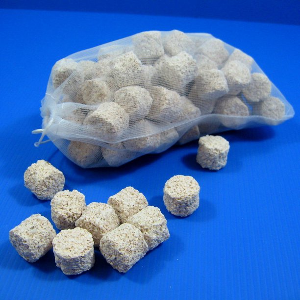 PH 88.4 Porous Ceramic Marine fish filter media 1200g Aquarium Salt