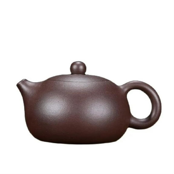 Tea Cup Set Yixing Handmade Beauty Kettle Tea Pot Purple Clay Xishi Teapot 188 Ball Hole Filter Raw Ore Black Gold Purple Sand Tea Set Teapots & Coffee Servers Travel Tea Set