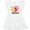 AA-White, variant on Inktastic Its My 3rd Birthday with Smiling Emoticons Girls Toddler Dress