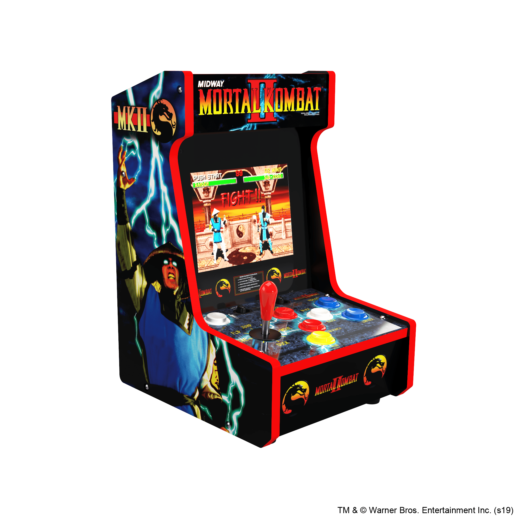 Arcade1up Mortal Kombat Countercade 3 Games in 1 