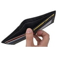 thumbnail image 4 of RFID Wallets for Men Slim Bifold Genuine Leather Front Pocket Wallet with ID Window, 4 of 21