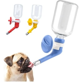 GZYS Automatic Pet Water Bottle Hanging No Drip Pet Water Drinking Bottle Cat Dog Rabbit Stainless Steel Water Bottle Feeder Parrot Water Dispenser 180ML Walmart